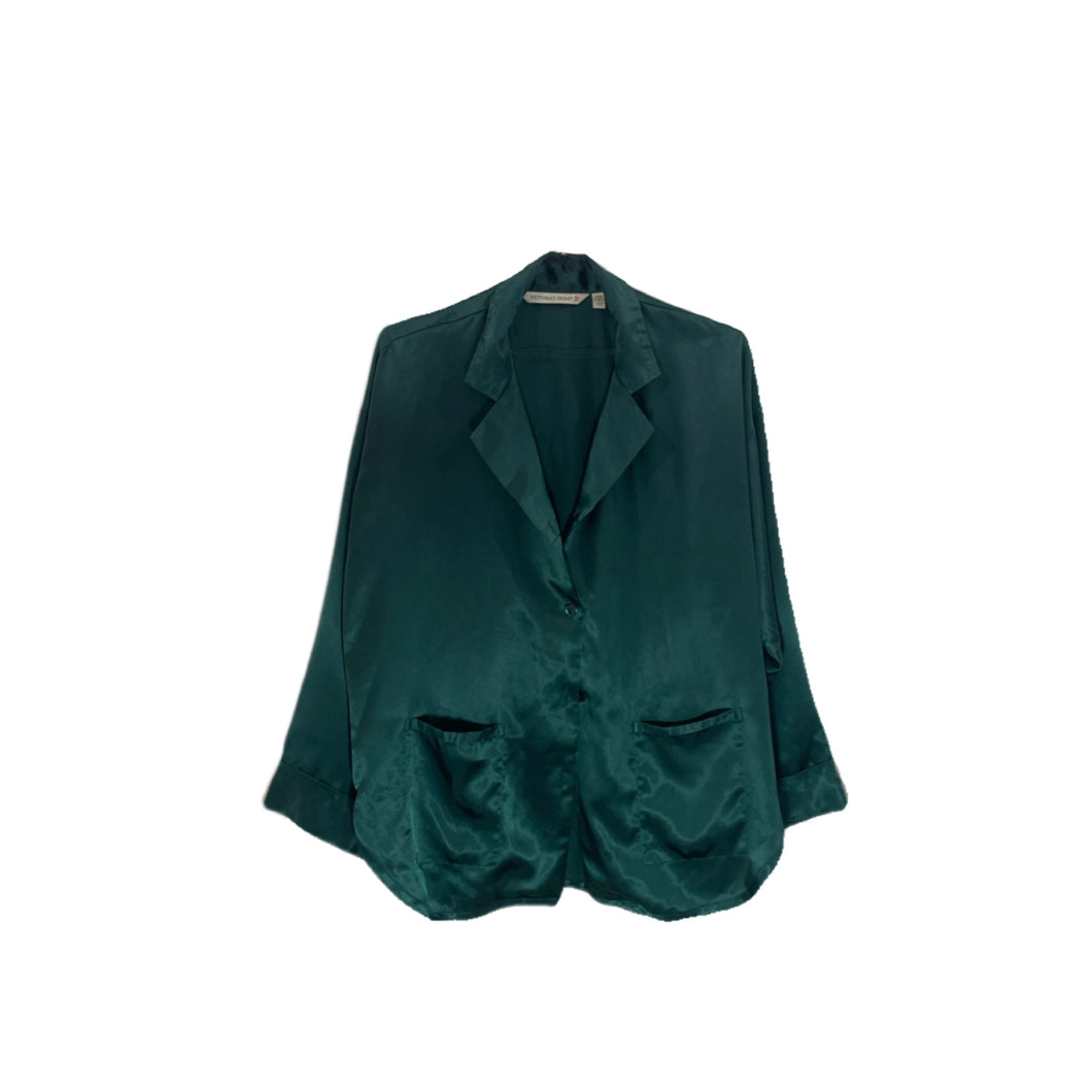 Emerald Victoria's Secret Night Shirt + Pants Set