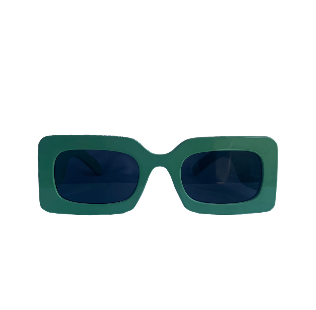 Kelly Green Square Sunnies