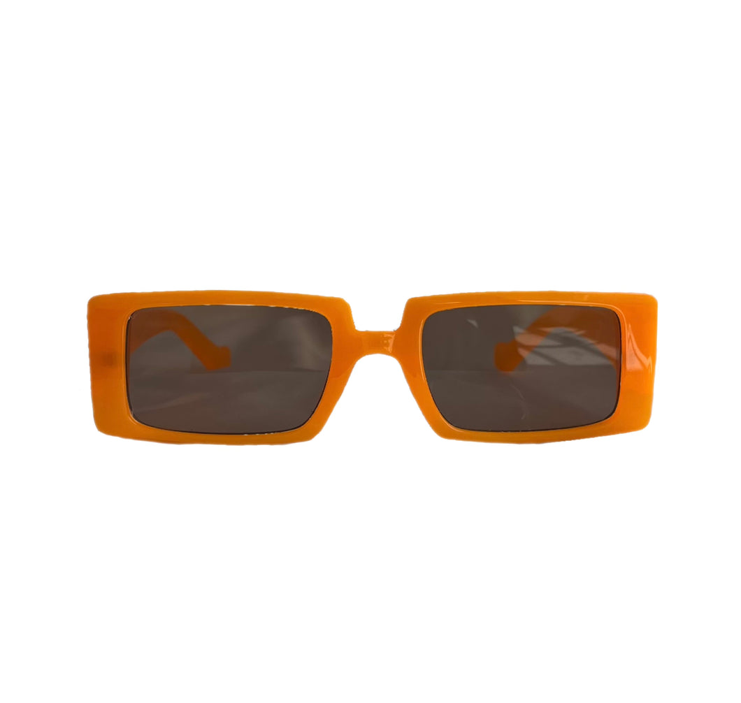 Orange Square Sunnies