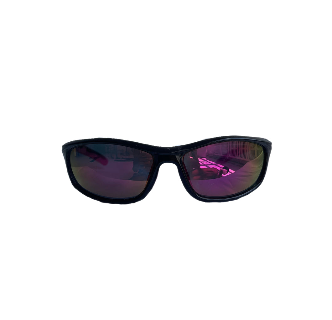 Pink Mirrored Sport Shades