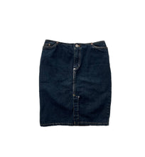 Load image into Gallery viewer, Low Rise Denim Midi Skirt
