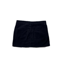 Load image into Gallery viewer, Black Corduroy Skirt
