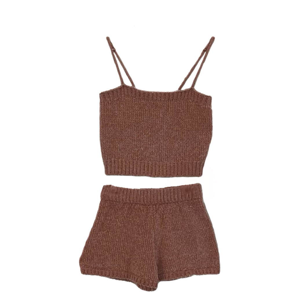 Plush Cami And Shorts Set (2pc)